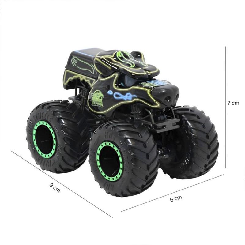 MUTANT MONSTER「HANABI LIVE 7.21.2014」 Hot Wheels Monster Trucks 1:64 More NeonSense Bear Devil FYJ44A47